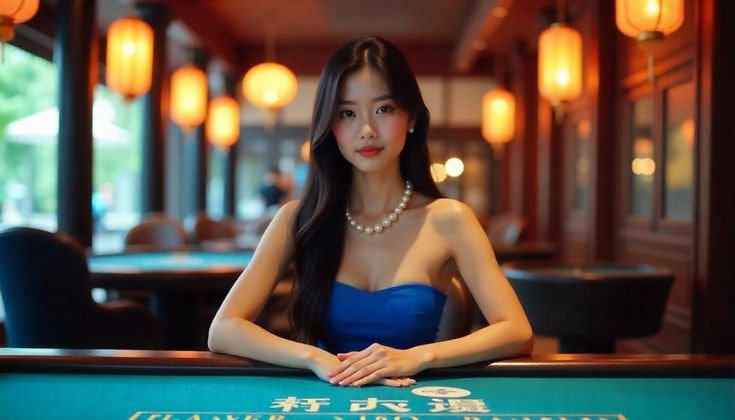 Antarmuka permainan Bikini Paradise di aplikasi mobile 789 slot dengan tampilan gulungan dan kontrol putar